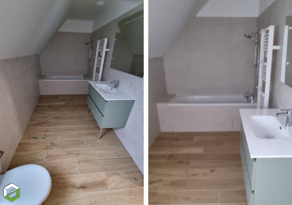 spécialistes de la rénovation de salle de bain à 95450 : conception sur-mesure, modernisation, choix de matériaux de qualité et accompagnement personnalisé pour transformer votre espace selon vos envies.