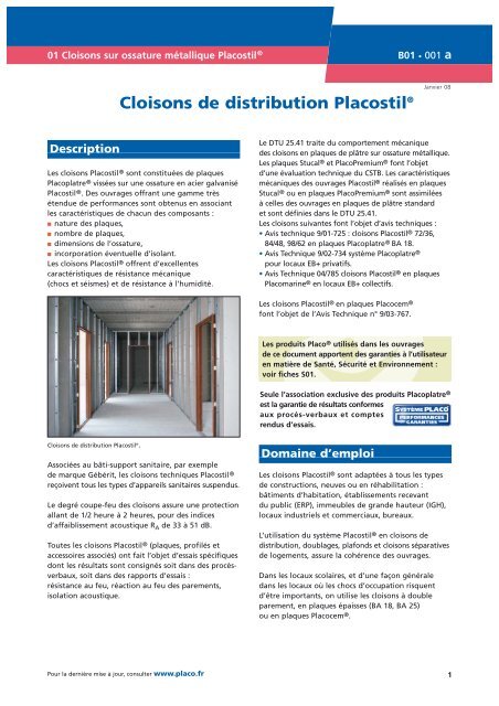 découvrez tout sur la cloison placostil : avantages, usages, méthodes de pose et conseils pratiques pour réussir vos aménagements intérieurs en plaques de plâtre.