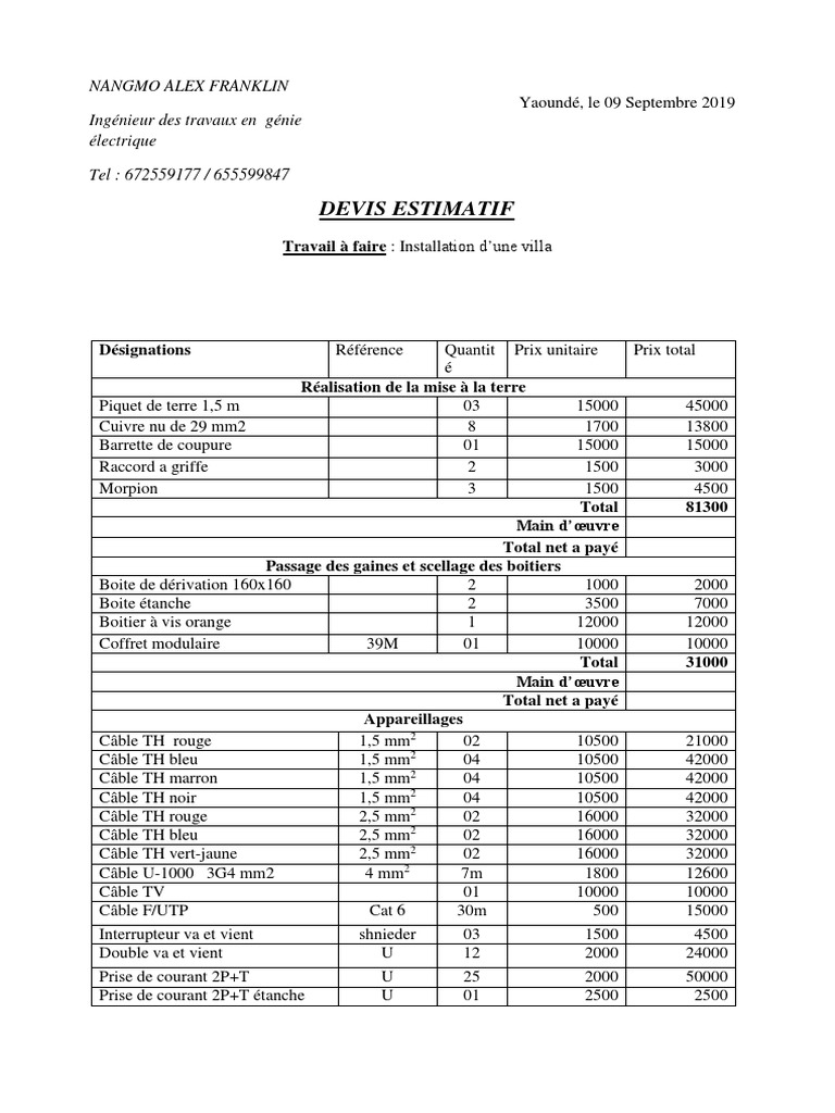 obtenez rapidement un devis électricité pour une maison de 100m2. comparez les prix et trouvez un électricien qualifié pour votre installation électrique en toute simplicité.