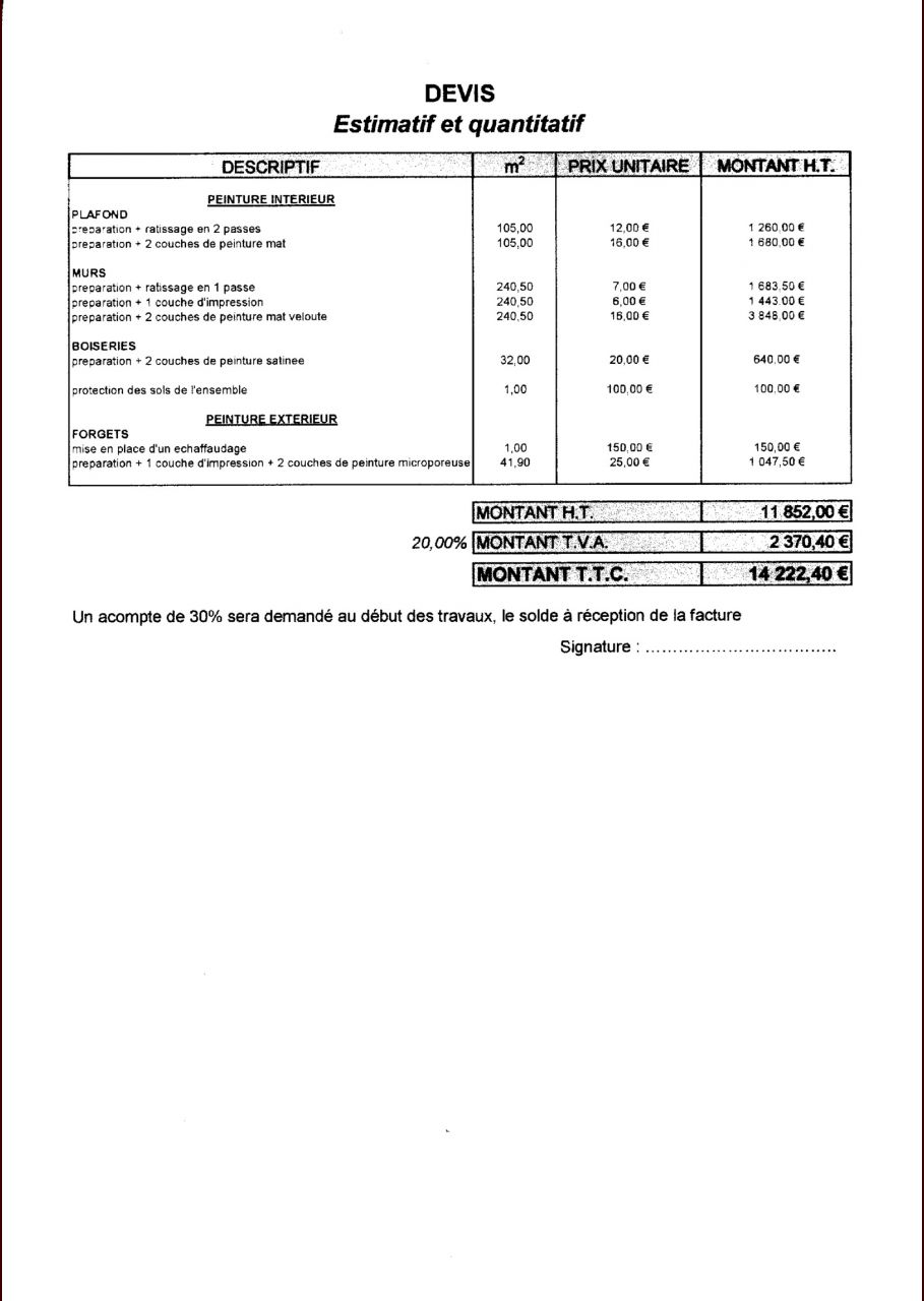 devis peinture gratuit obtenez un devis peinture gratuit en ligne pour vos travaux de rénovation ou de décoration. évaluez le coût de vos projets rapidement et sans engagement.