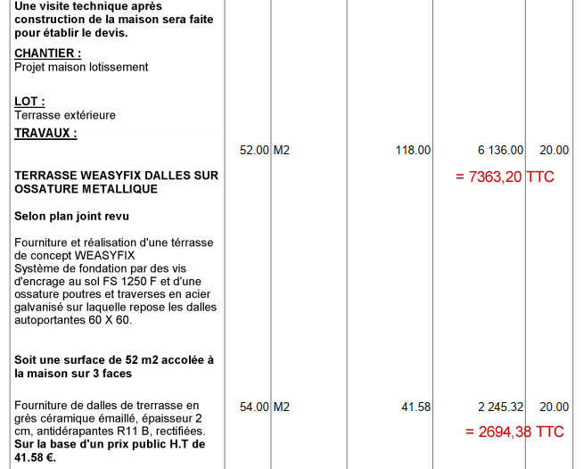 obtenez rapidement un devis pour la réalisation de votre terrasse en béton. comparez les tarifs, choisissez les meilleurs professionnels et bénéficiez d’une estimation gratuite adaptée à vos besoins.