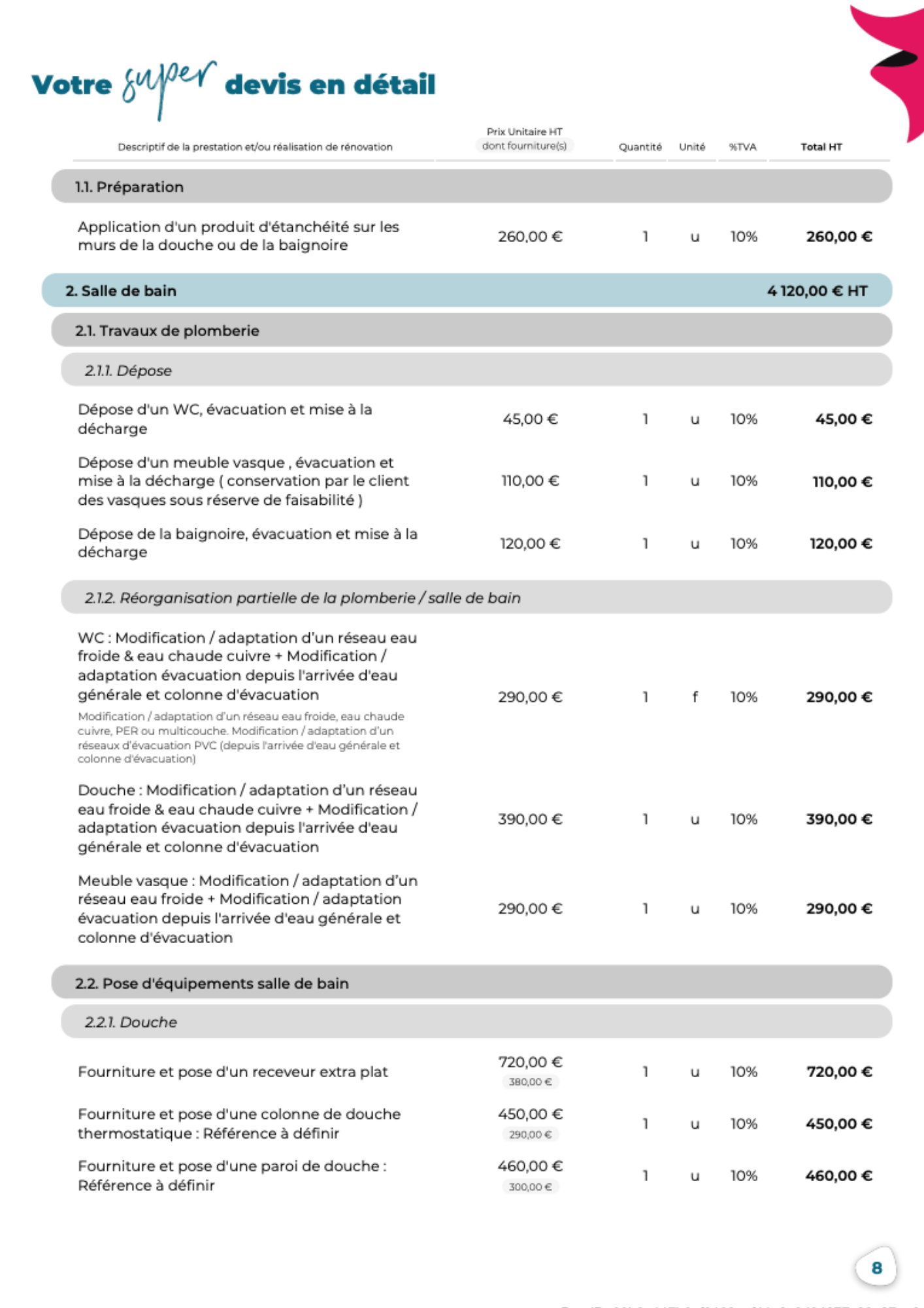 obtenez rapidement un devis travaux personnalisé en ligne. comparez les prix, choisissez les meilleurs artisans et réalisez vos projets de rénovation ou construction en toute confiance.