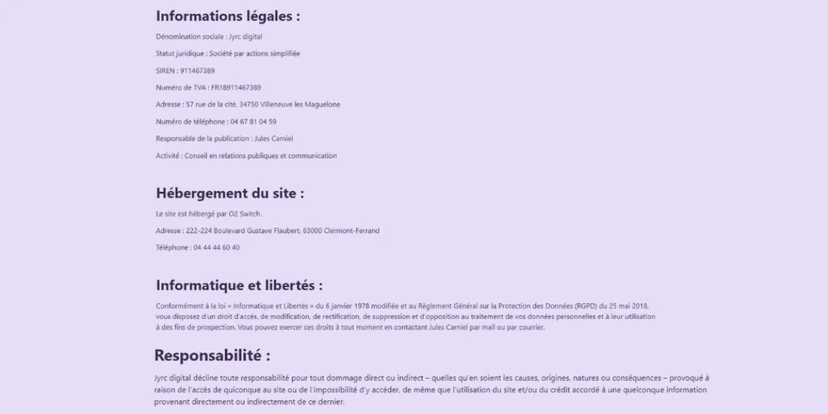 découvrez les mentions légales essentielles à afficher sur votre site internet pour garantir sa conformité juridique et instaurer la confiance auprès de vos utilisateurs.