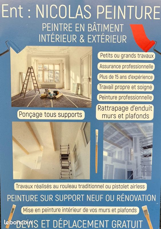 obtenez rapidement un devis personnalisé pour vos travaux de peinture intérieure. comparez les prix, choisissez vos couleurs et profitez d’un service professionnel adapté à vos besoins !