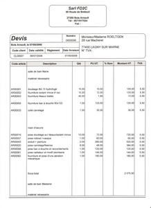 obtenez rapidement un devis travaux en ligne pour estimer le coût de vos projets de rénovation, construction ou aménagement. comparez gratuitement les offres d’artisans qualifiés et réalisez vos travaux au meilleur prix !