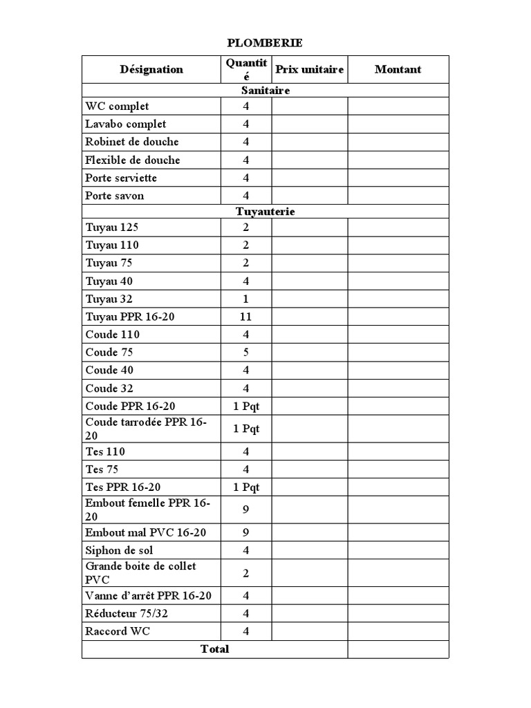 découvrez tout ce qu'il faut savoir sur le tarif plomberie : prix moyens, conseils pour choisir un bon plombier, et astuces pour maîtriser votre budget travaux sanitaires.