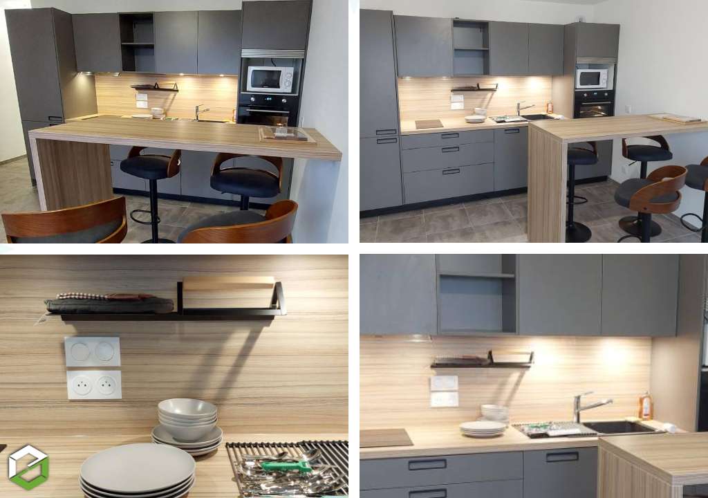 découvrez nos solutions d'aménagement de cuisine sur-mesure, alliant design, fonctionnalité et optimisation de l'espace pour créer la cuisine de vos rêves.
