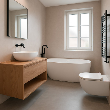 beton cire 2 découvrez le béton ciré, un revêtement moderne et esthétique idéal pour donner un style contemporain à vos sols, murs et meubles. durable, facile à entretenir et personnalisable, il transforme vos espaces avec élégance.