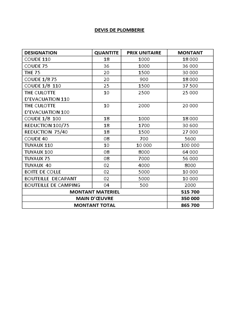 découvrez le coût moyen de la plomberie pour une maison de 100m2 : estimation des prix, matériaux, main-d'œuvre et conseils pour un budget maîtrisé.