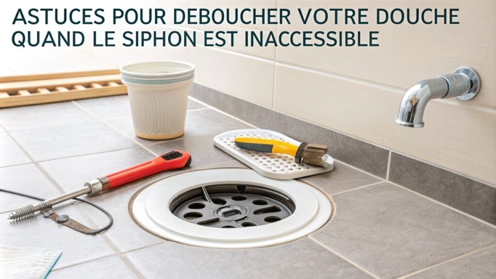 découvrez des méthodes efficaces pour déboucher votre douche rapidement et facilement, sans outils compliqués ni produits chimiques agressifs.