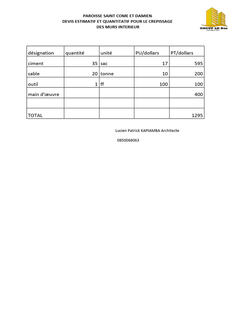 obtenez un devis gratuit et personnalisé pour vos travaux de crépi. comparez les prix et trouvez les meilleurs professionnels pour vos projets de rénovation extérieure.