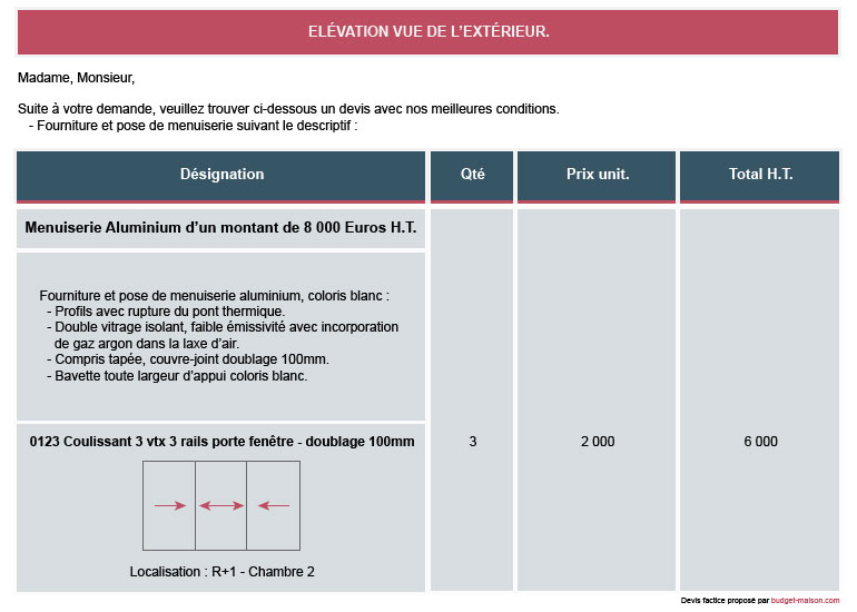 obtenez rapidement un devis personnalisé pour l'installation ou le remplacement de vos fenêtres. comparez les prix et choisissez l'offre qui correspond à vos besoins.