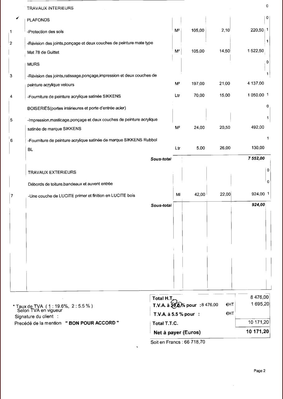 obtenez un devis peinture précis pour vos travaux en 2018. comparez les prix et choisissez le meilleur professionnel pour vos projets de rénovation.