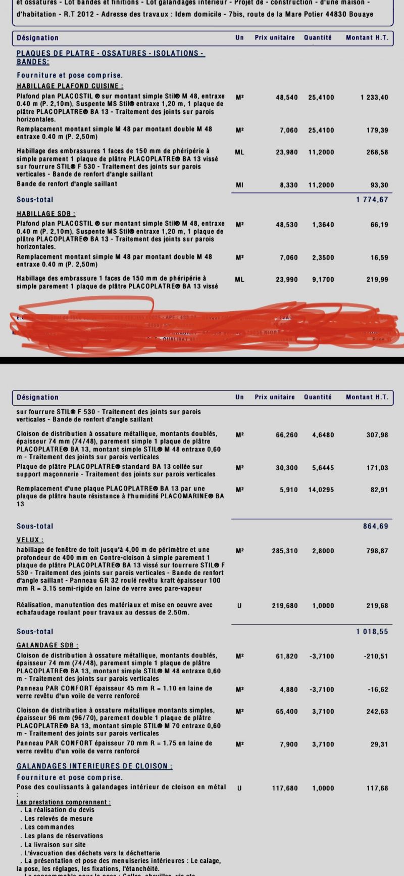 obtenez un devis rapide et précis pour vos travaux de placo. comparez les prix des professionnels et trouvez la meilleure offre pour vos projets de rénovation ou construction.