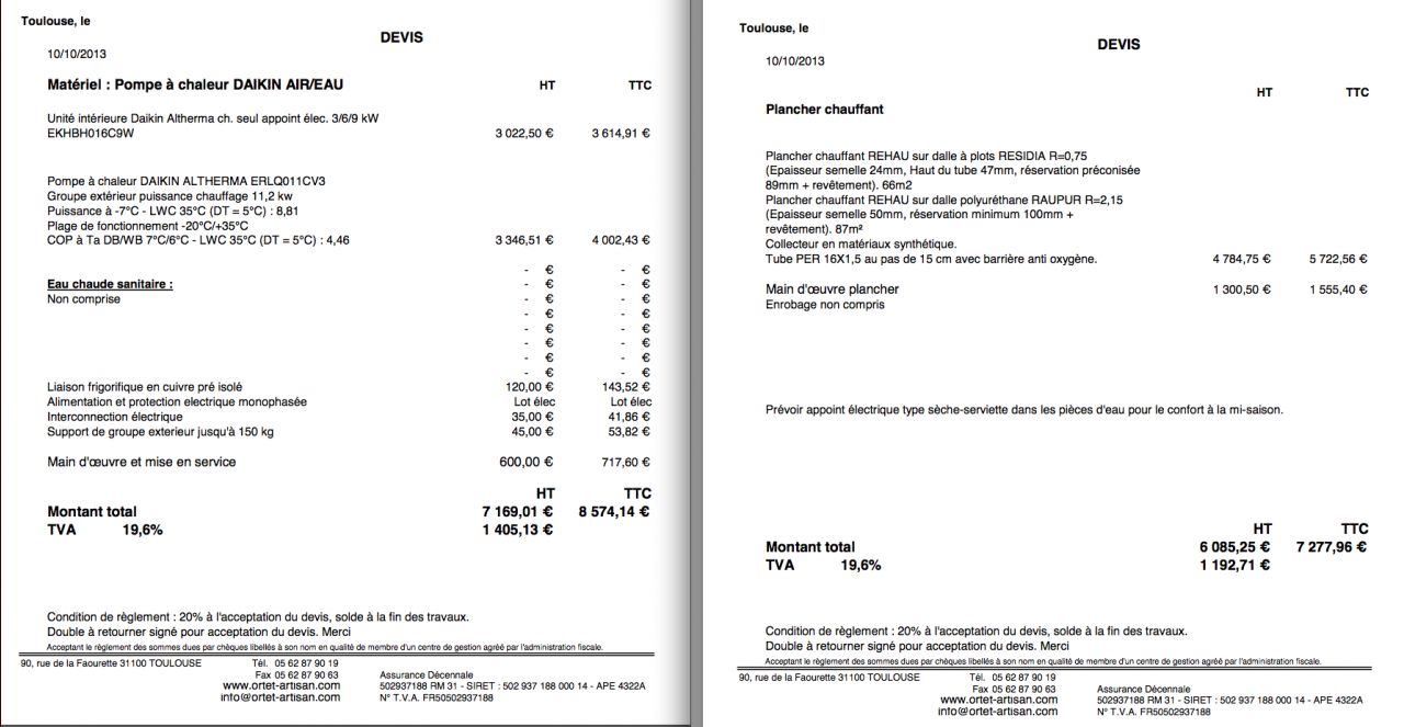obtenez un devis gratuit pour un plancher chauffant pas cher et profitez d'un confort optimal à prix réduit. comparez les offres rapidement et facilement.