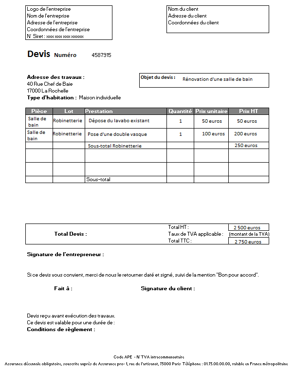 obtenez un devis plombier rapide et gratuit pour tous vos travaux de plomberie. comparez les prix et trouvez un professionnel qualifié près de chez vous.