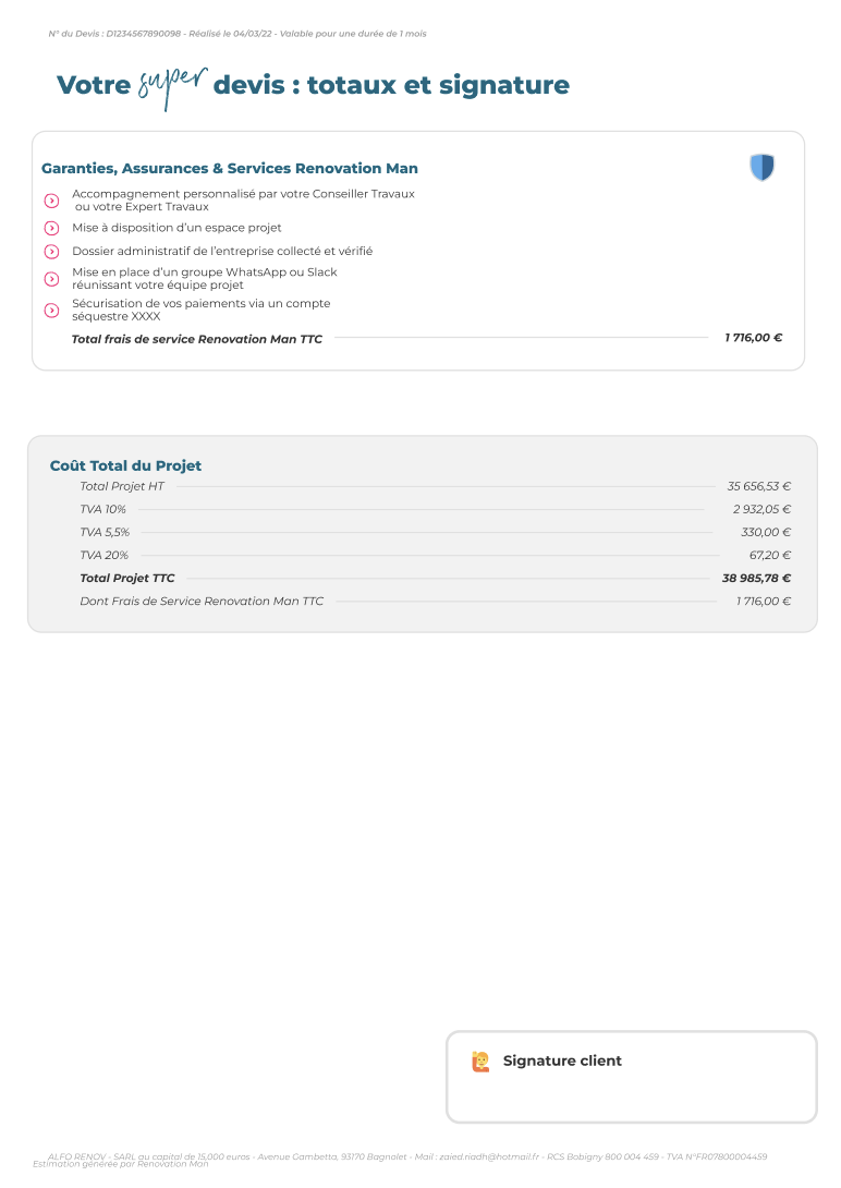 obtenez rapidement un devis toiture gratuit et personnalisé pour tous vos projets de couverture. comparez les prix et choisissez le meilleur professionnel près de chez vous.