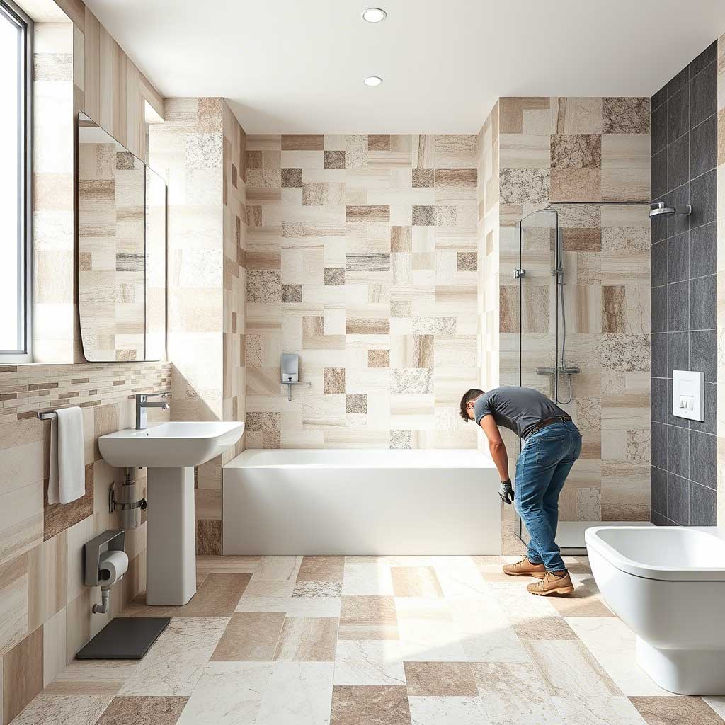 découvrez combien de temps il faut pour carreler une salle de bain et profitez de nos astuces pratiques pour un carrelage réussi et durable.