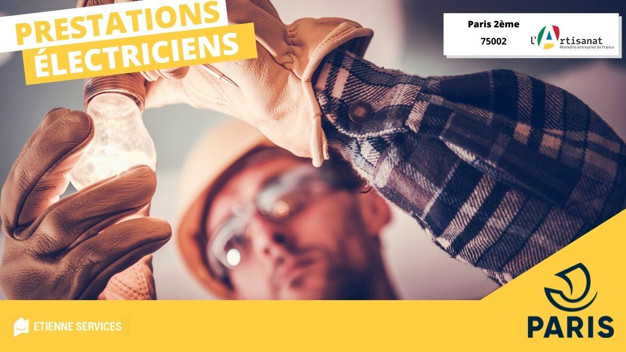 électricien professionnel dans le 2ème arrondissement de paris, expert en installation, dépannage et réparation électrique pour particuliers et entreprises.