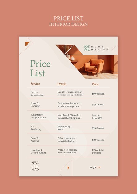 obtenez un exemple de devis pour votre décoration intérieure afin d'évaluer facilement les coûts et organiser votre projet avec précision.