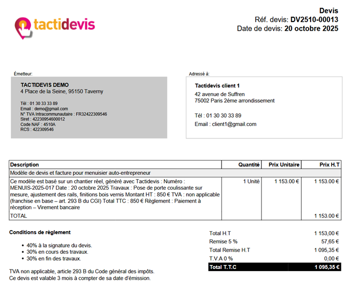 obtenez un devis menuisier personnalisé rapidement. comparez les prix et trouvez le professionnel idéal pour vos travaux de menuiserie.