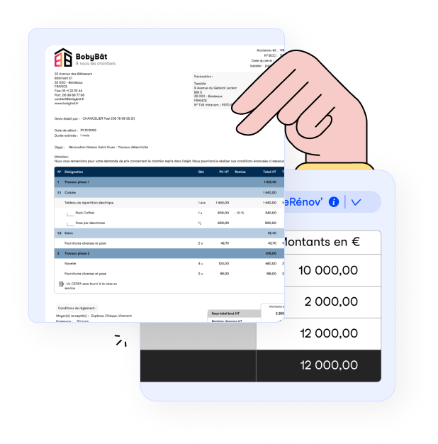 obtenez un modèle de facture pour carreleur clair et professionnel, adapté à vos travaux de carrelage et facile à personnaliser.