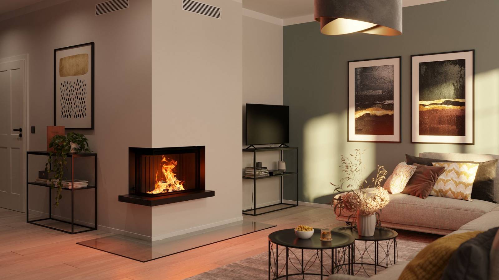 découvrez comment l'installation d'une cheminée crée un espace chaleureux et élégant, idéal pour sublimer votre intérieur avec confort et style.