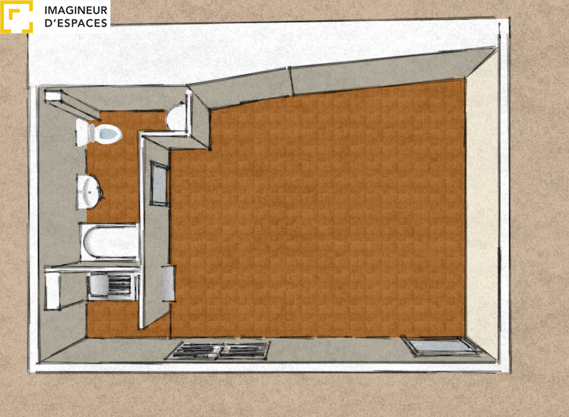 découvrez le potentiel d'un espace architectural unique, alliant créativité et fonctionnalité pour vos projets d'aménagement.