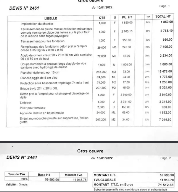 découvrez les prix au m² pour le gros œuvre et estimez le coût de votre projet de construction avec des informations précises et à jour.