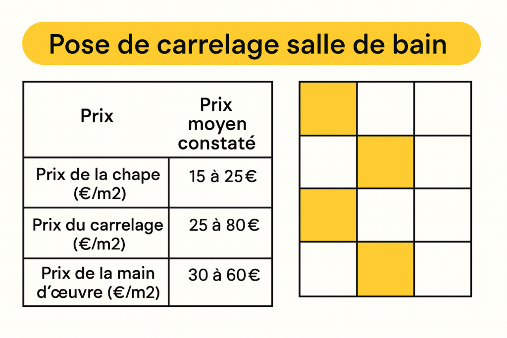 découvrez les tarifs détaillés pour la pose de carrelage : coûts moyens, facteurs influençant le prix, et conseils pour bien choisir votre artisan.