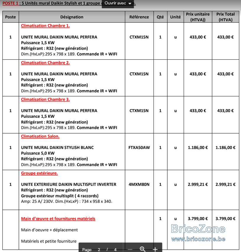 découvrez les tarifs pour la pose de climatisation : coûts estimés, facteurs influençant le prix et conseils pour choisir une installation adaptée à votre budget.