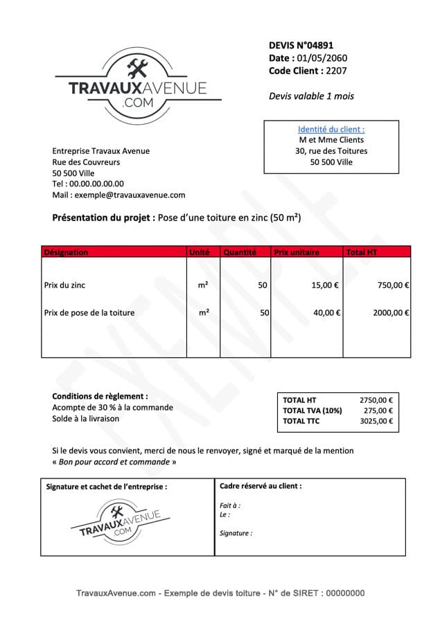 prix refection toiture 1 découvrez les tarifs détaillés pour la réfection de toiture et obtenez un aperçu clair des coûts selon les matériaux et la complexité des travaux.