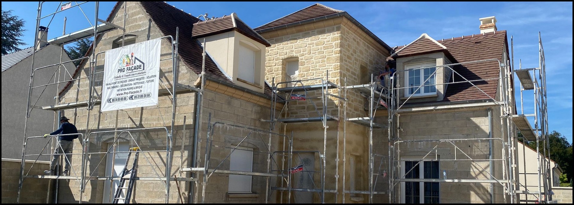 experts en ravalement de façade professionnelle pour redonner éclat et protection à vos murs extérieurs. service de qualité, durable et esthétique.