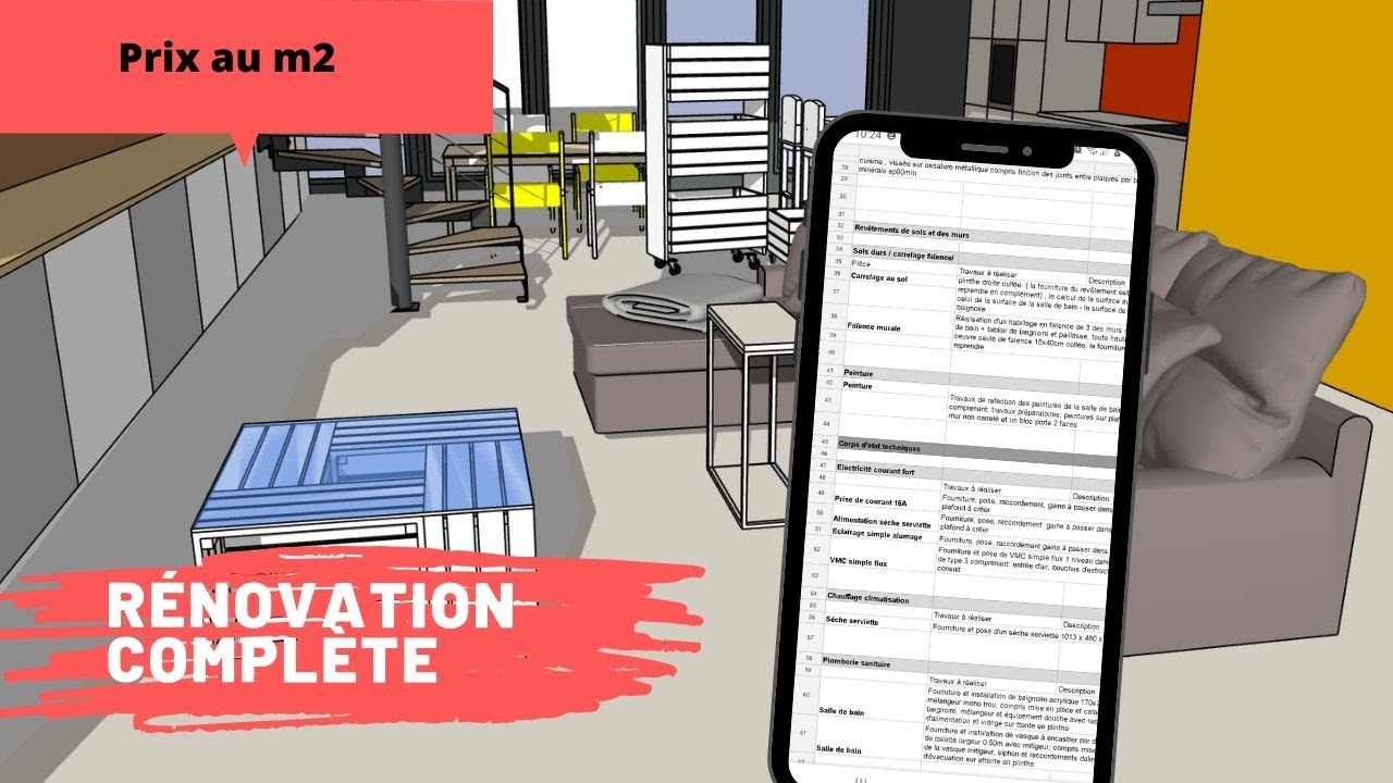 découvrez tout ce qu'il faut savoir sur la rénovation : prix au m², estimation de budget, conseils pour planifier vos travaux efficacement.