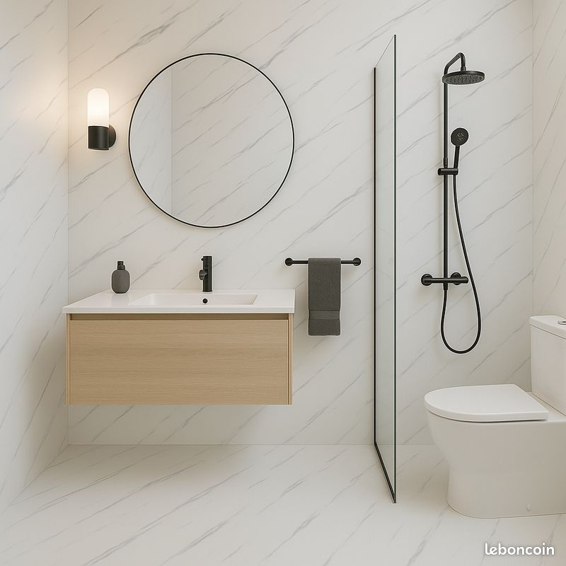 expert en rénovation de salle de bain à limay (78520), nous transformons votre espace avec qualité et savoir-faire. devis gratuit et personnalisé.