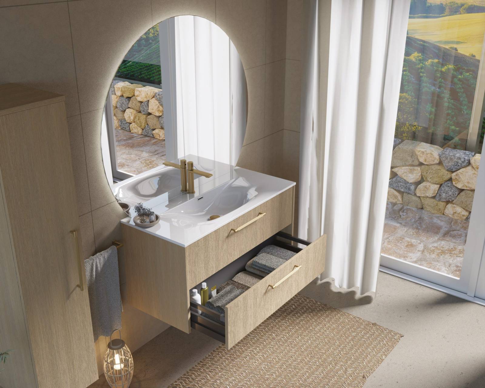 découvrez notre service de salle de bain clé en main, réalisé par un artisan sur-mesure pour un espace unique et personnalisé, alliant confort et design.