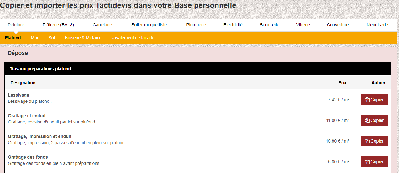 découvrez nos tarifs compétitifs pour les services de peinture professionnelle. obtenez un devis personnalisé pour vos travaux de peinture intérieure et extérieure.