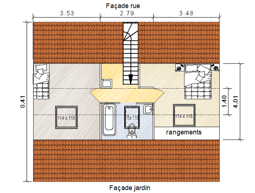 découvrez nos solutions d'aménagement pour combles de 50m2, optimisez votre espace et transformez vos combles en pièces fonctionnelles et confortables.