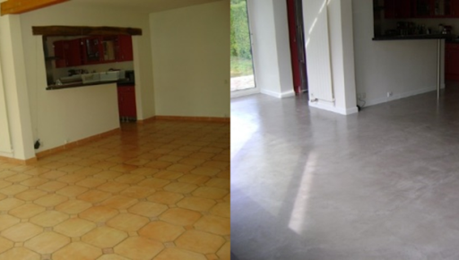 découvrez nos solutions de béton ciré pour la rénovation : esthétique, durable et facile à entretenir, idéal pour moderniser vos sols et murs avec style.