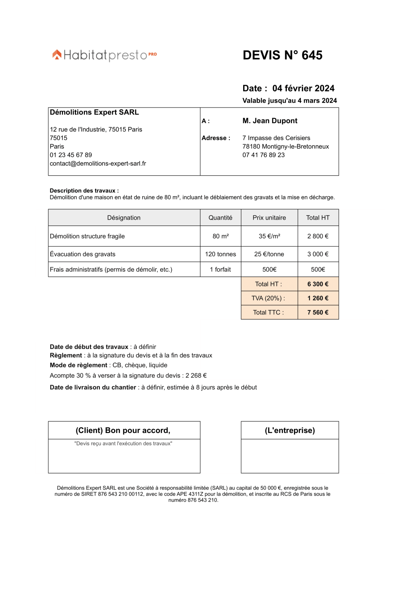 découvrez le coût de l'abattage d'une cloison en placo, les facteurs qui influencent le prix et des conseils pour optimiser votre budget travaux.