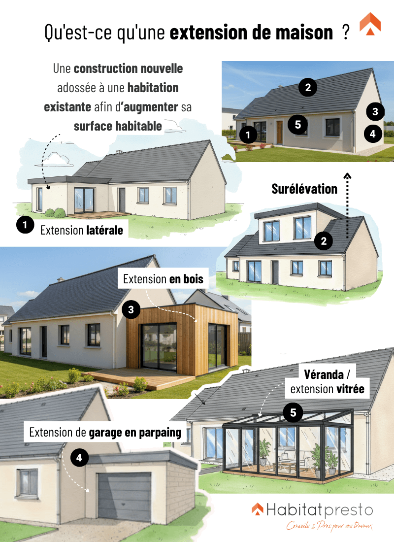 découvrez le coût moyen pour l'ajout d'une chambre à votre maison, incluant les matériaux, la main-d'œuvre et les conseils pour un projet réussi.