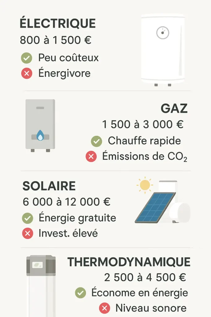 découvrez le coût d'un chauffe-eau gaz, incluant l'installation, l'entretien et les économies d'énergie pour bien choisir votre équipement.