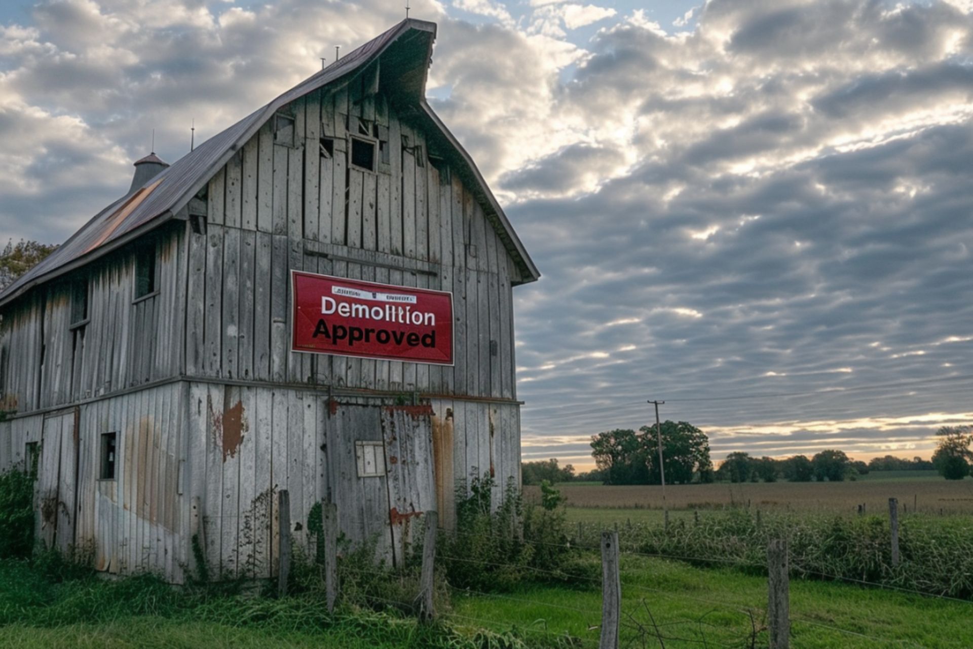 découvrez le coût de la démolition d'une grange, les facteurs qui influencent le prix et des conseils pour bien préparer votre projet de demolition.