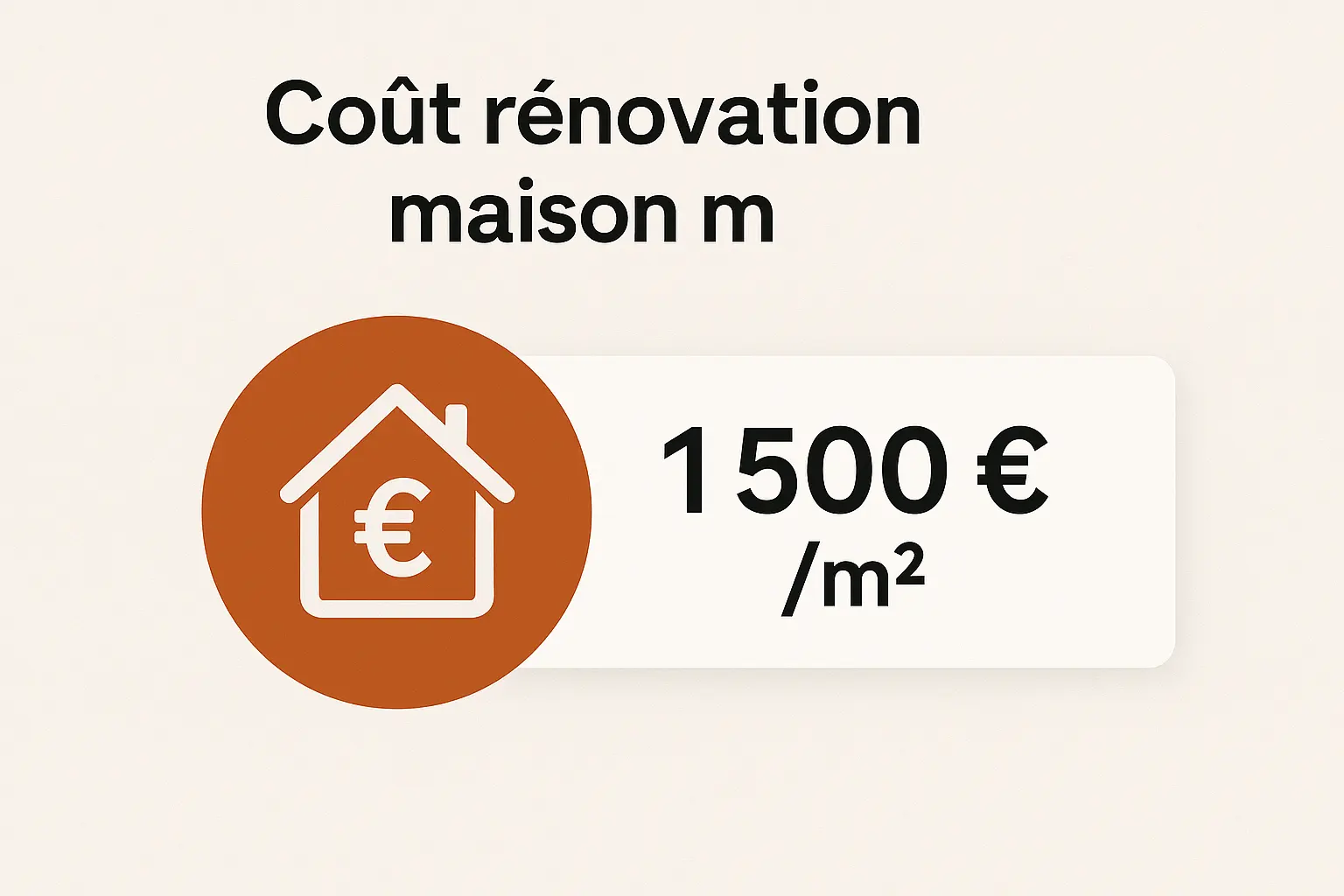 découvrez le coût moyen de la rénovation au mètre carré pour planifier efficacement vos travaux et maîtriser votre budget.
