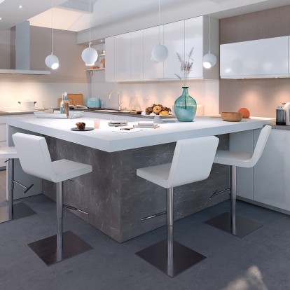 découvrez la cuisine moderne blanche, alliant élégance et luminosité pour un intérieur contemporain et accueillant.
