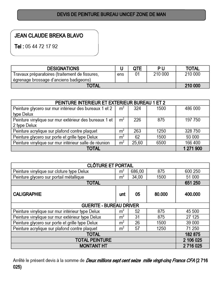 obtenez un devis peinture personnalisé rapide et gratuit pour tous vos travaux de peinture intérieure et extérieure. comparez les offres et choisissez le meilleur rapport qualité-prix.