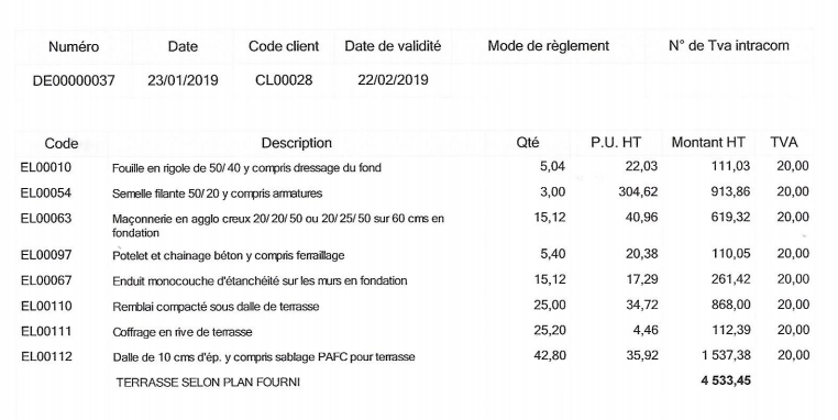 obtenez un devis précis et personnalisé pour la réalisation de votre terrasse. comparez les prix et trouvez les meilleurs professionnels pour vos travaux de terrassement et d'aménagement extérieur.
