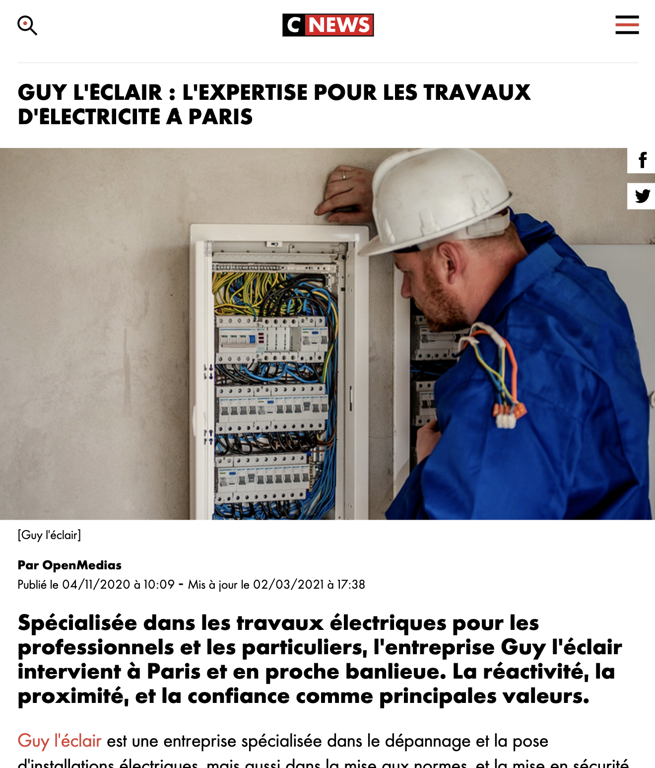 électricien paris 4 expert et fiable, proposant des interventions rapides et sécurisées pour tous vos besoins en électricité dans le 4ème arrondissement.