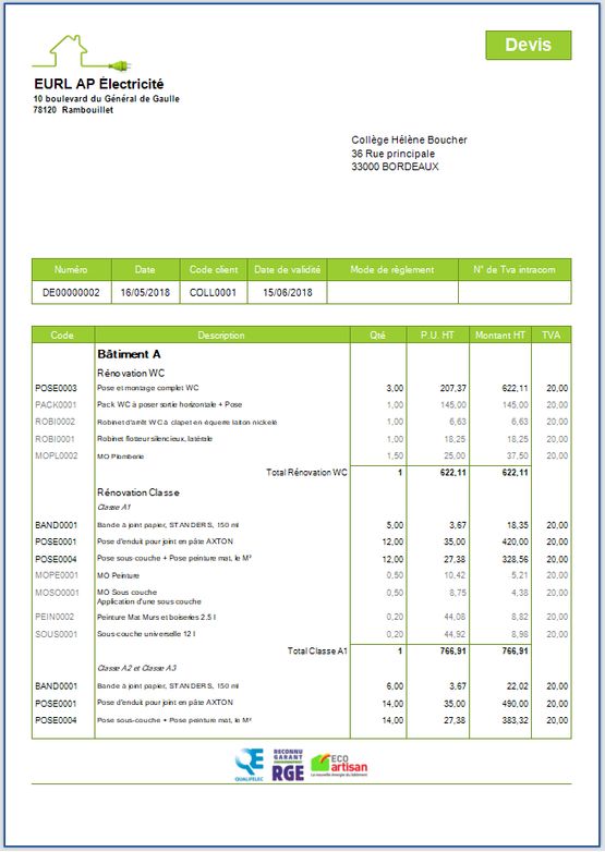 obtenez un exemple de devis pour l'isolation thermique par l'extérieur (ite) et comparez les prix pour vos travaux d'amélioration énergétique.