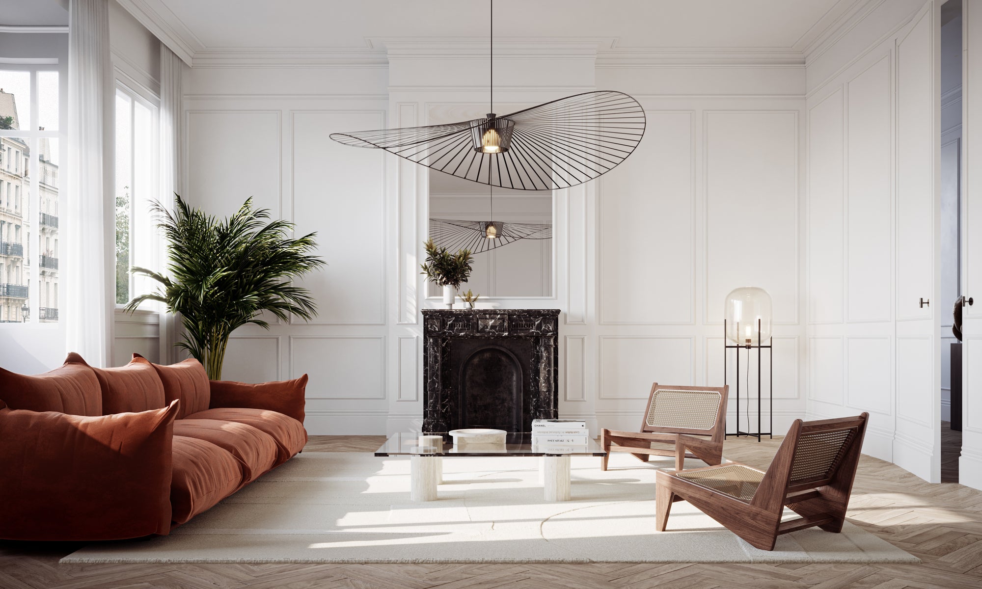 découvrez notre faux plafond haussmannien élégant, alliant style classique et modernité pour sublimer votre intérieur avec raffinement.